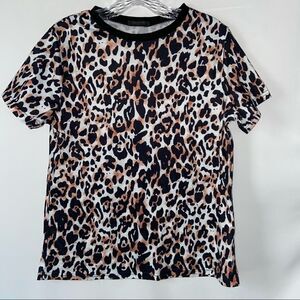 Blooming Jelly Leopard Print Shirt